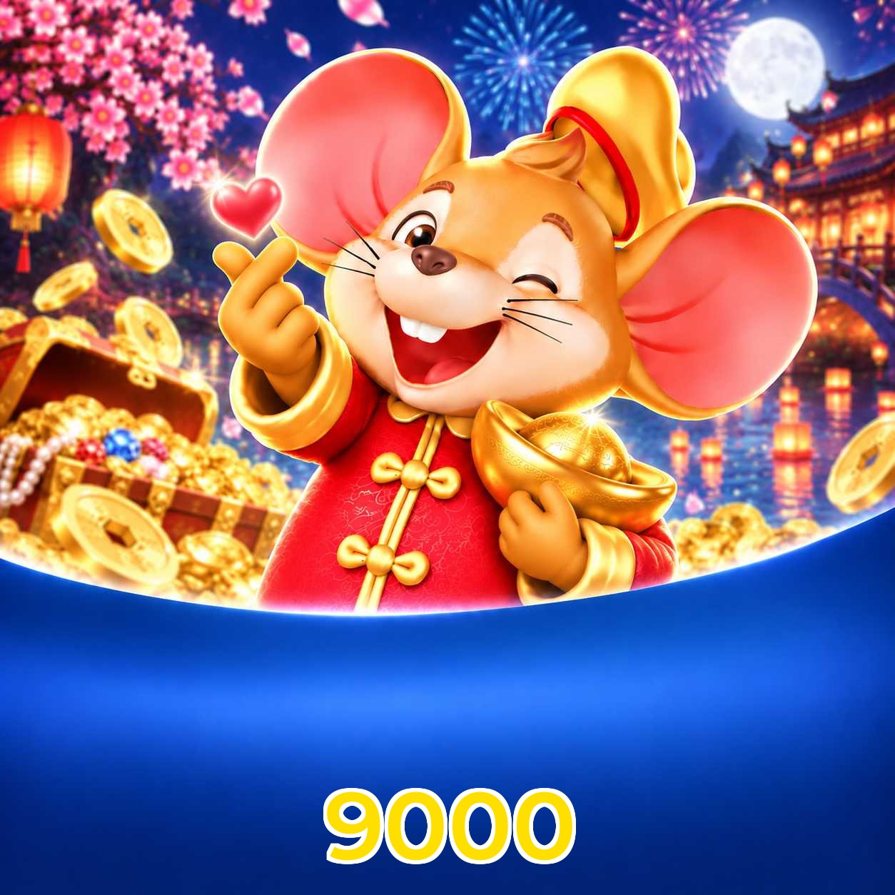 Grandes vitórias nos jogos Fortune da 9000