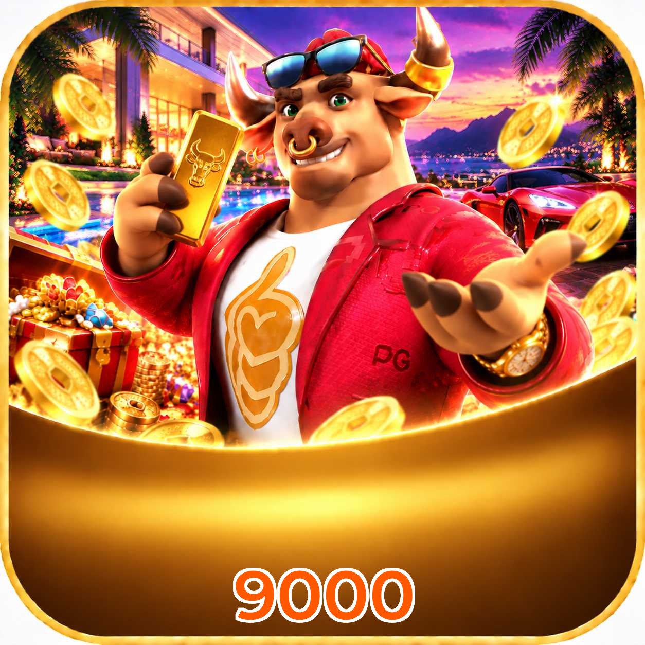 Catálogo de slots da 9000 com RTP médio de 96,52%